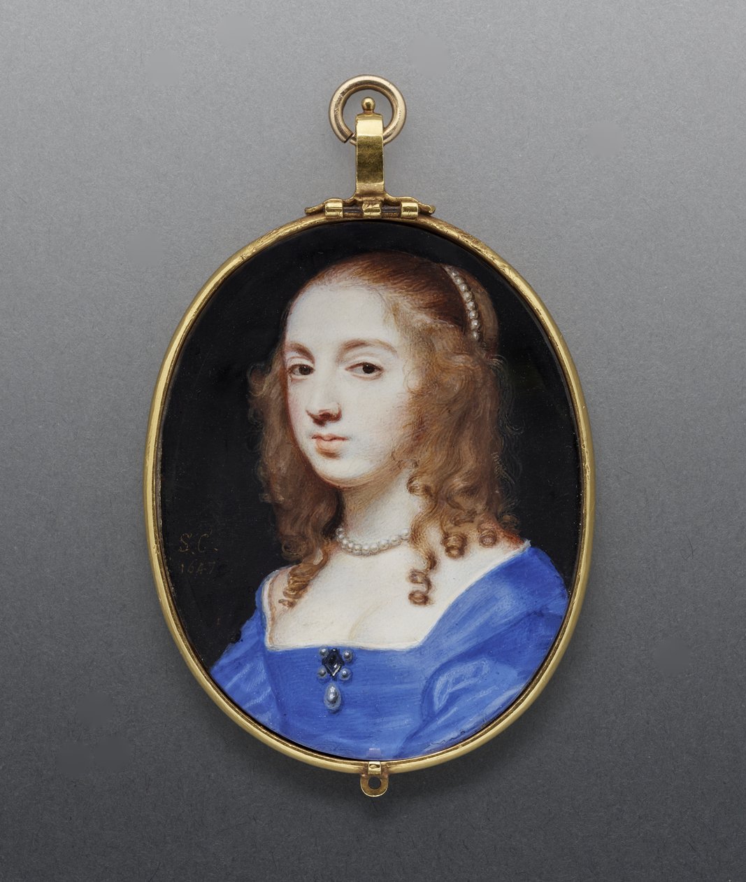 Lady John Lewis, tidigare Sarah Foote av Samuel Cooper