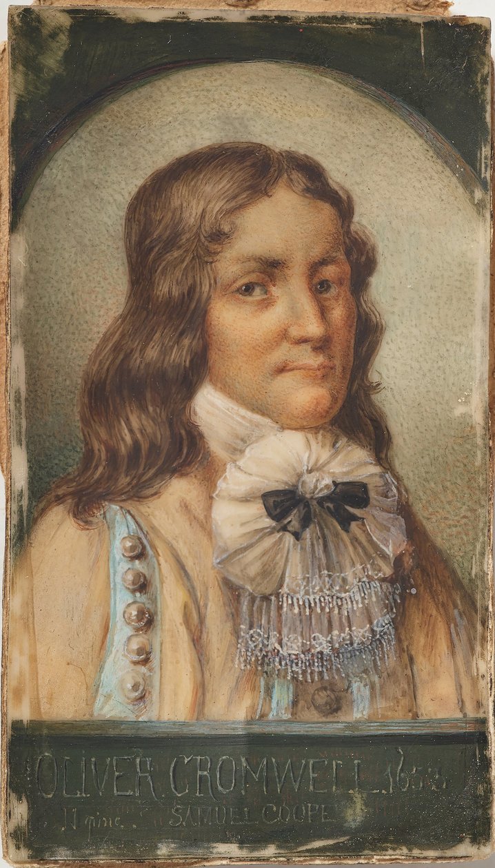 Porträtt av Oliver Cromwell 1599-1658, 1653. av Samuel Cooper