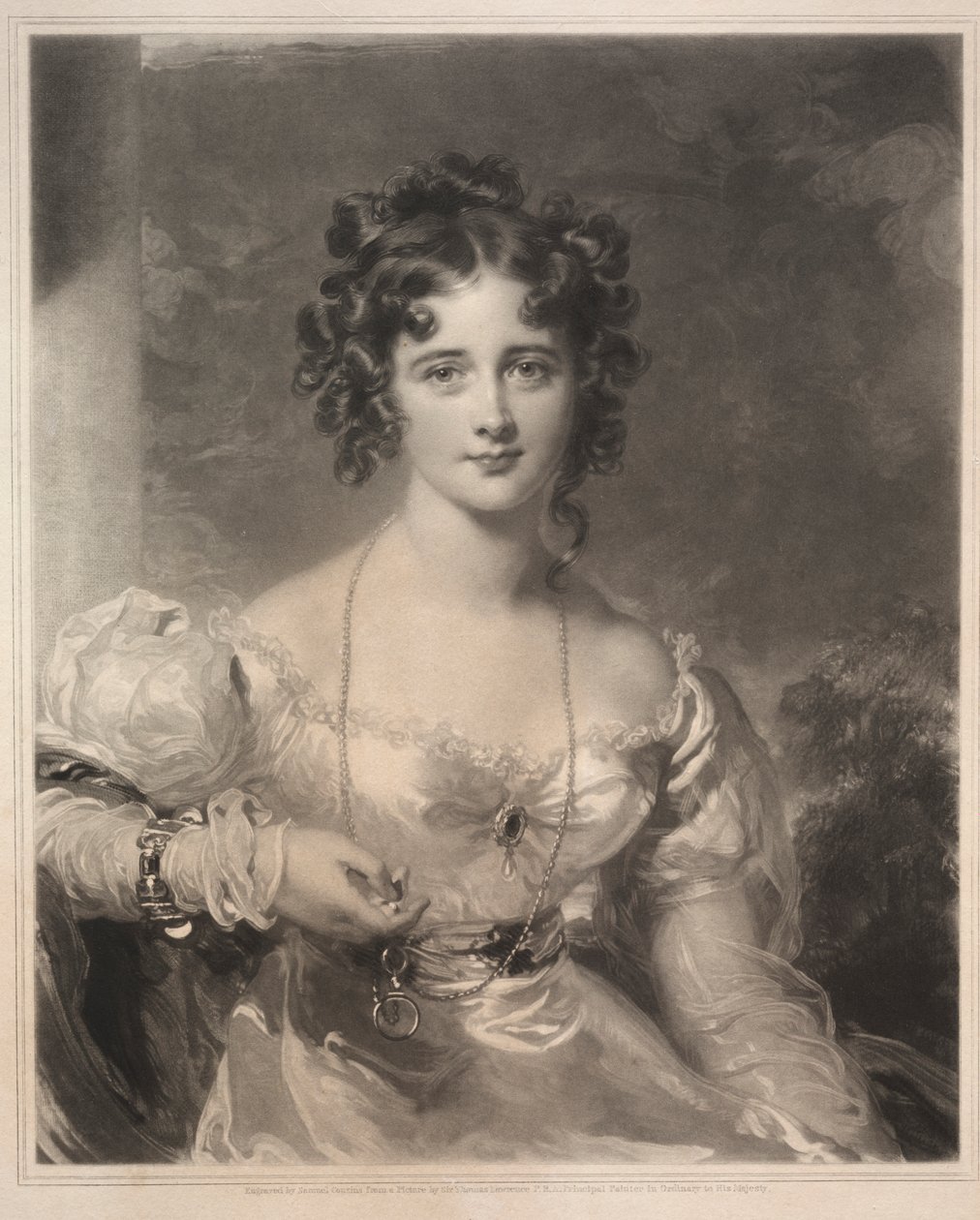 Miss Rosamond Croker av Samuel Cousins