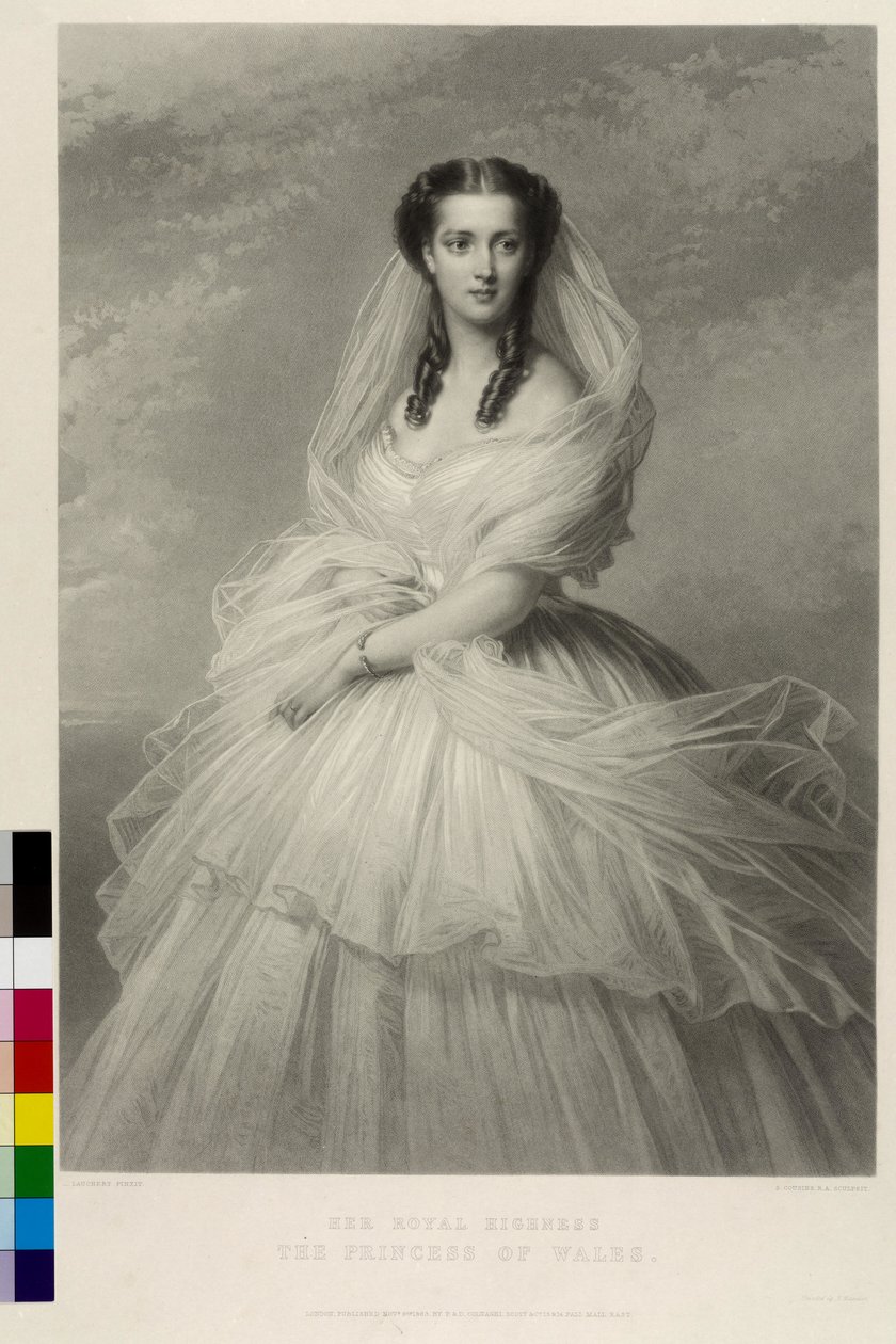 Prinsessan av Danmark Alexandra av Samuel Cousins