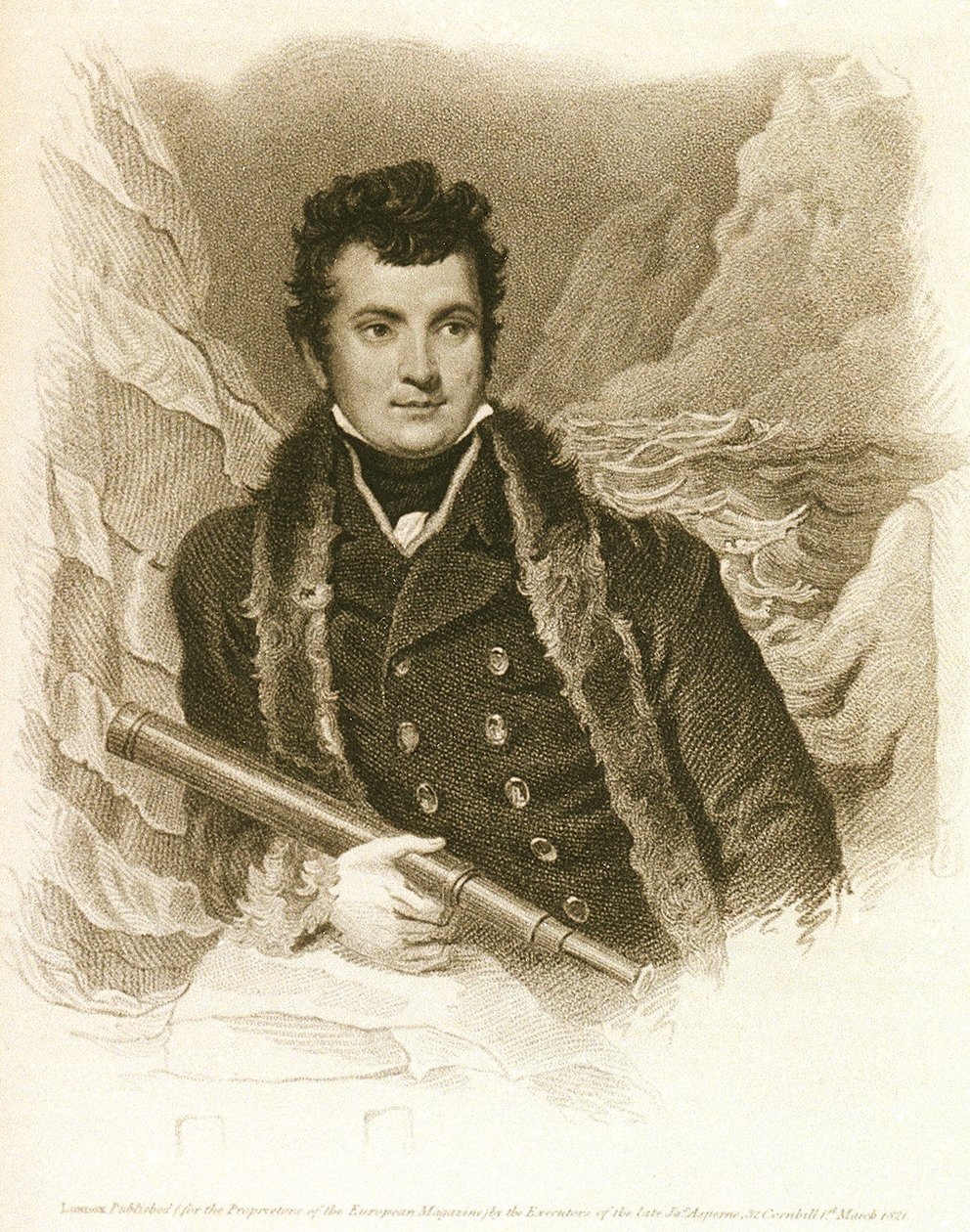 Kapten W.E. Parry R.N. av Samuel Drummond