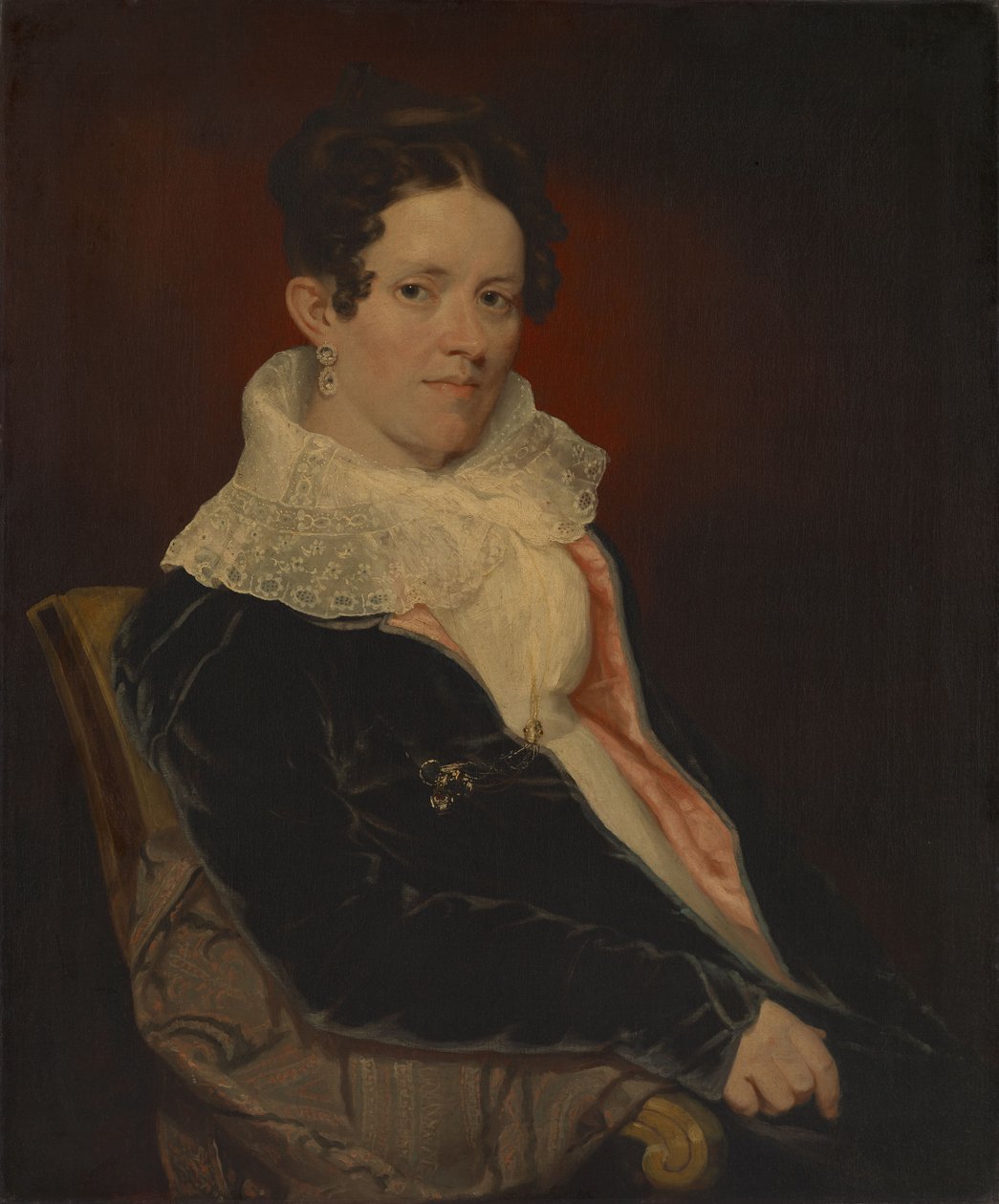 Fanny Lewis (1790-1832) av Samuel Finley Breese Morse