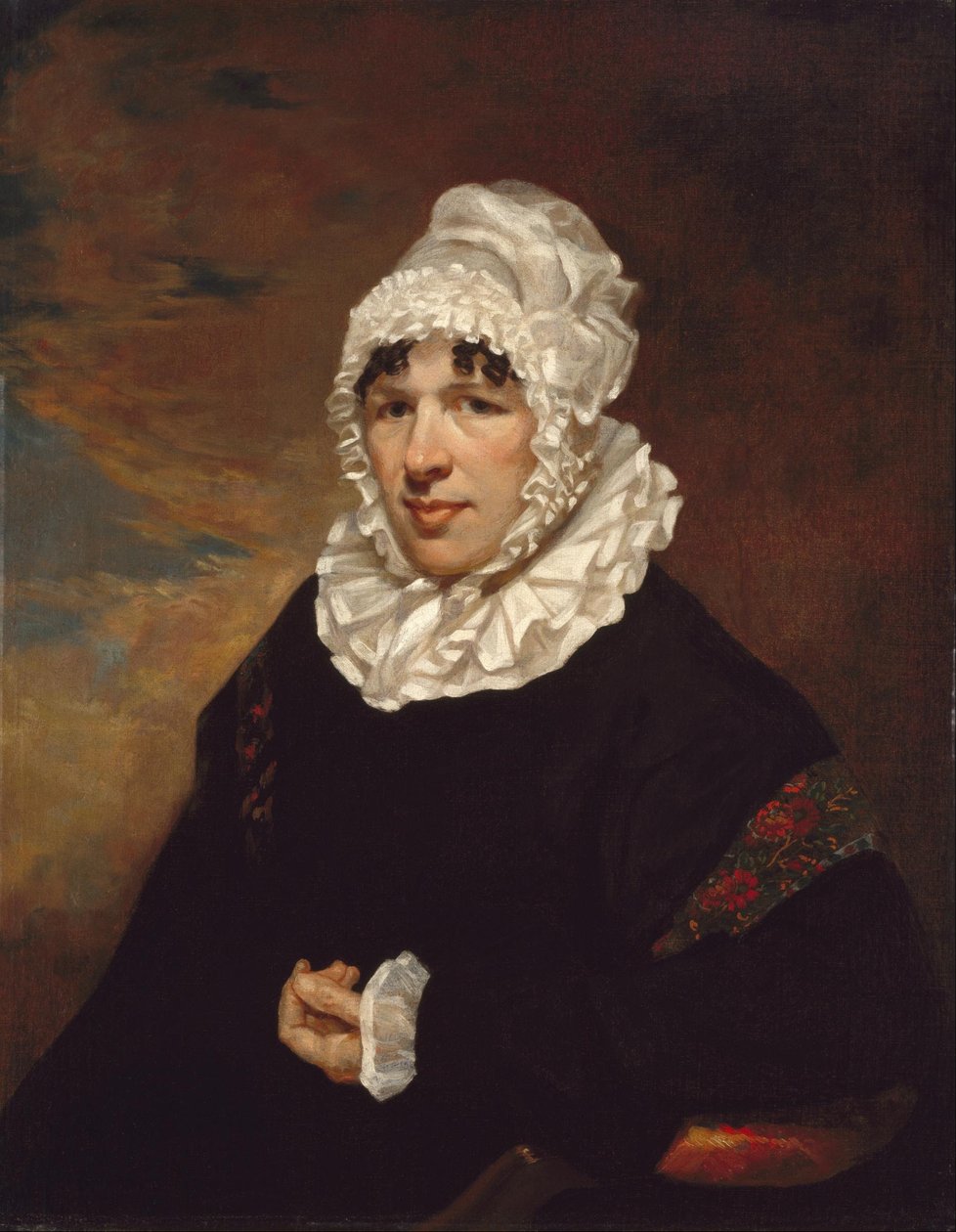 Porträtt av fru John Earnest Poyas av Samuel Finley Breese Morse