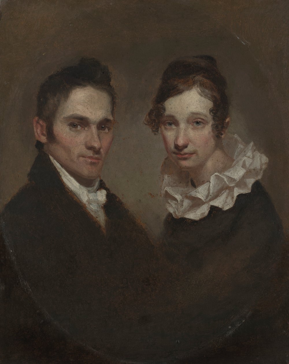Pastor Hiram Bingham och Sybil Moseley Bingham (1789 av Samuel Finley Breese Morse