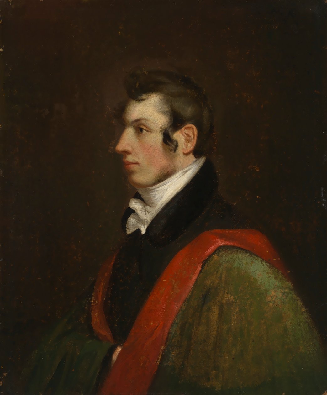 Samuel F. B. Morse självporträtt, 1812. av Samuel Finley Breese Morse