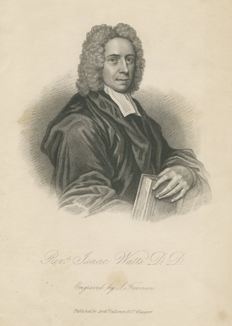 Rev Isaac Watts av Samuel Freeman