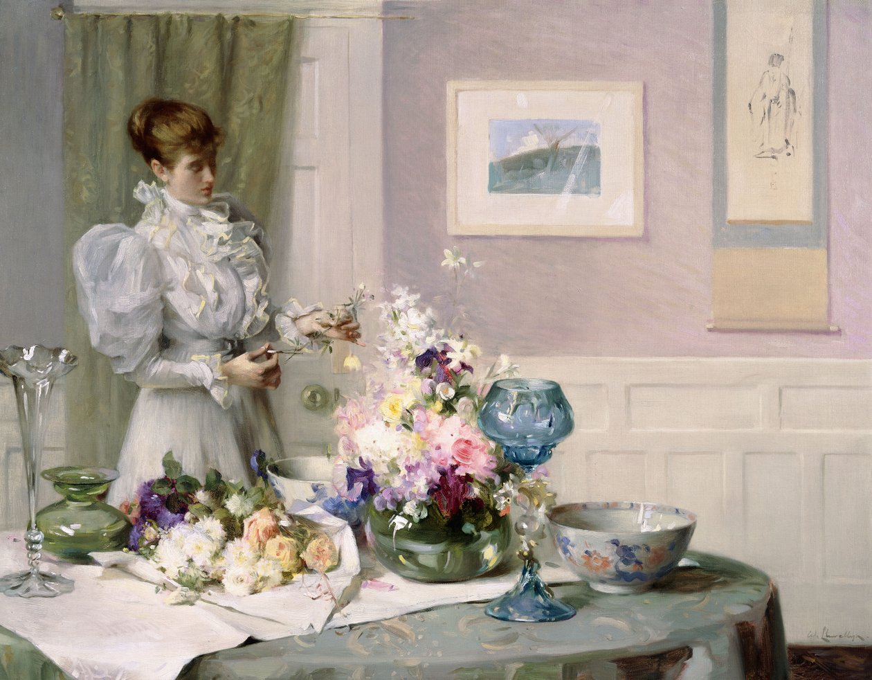 Blomsterarrangören av Samuel Henry William Llewelyn