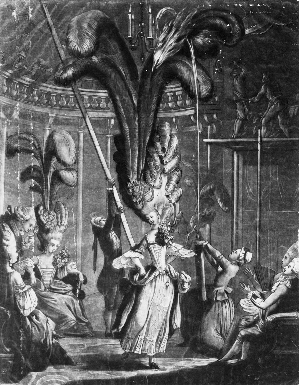 Ett tips till damerna att ta hand om deras huvuden, tryckt av Sayer + Bennet, 1776 av Samuel Hieronymous Grimm