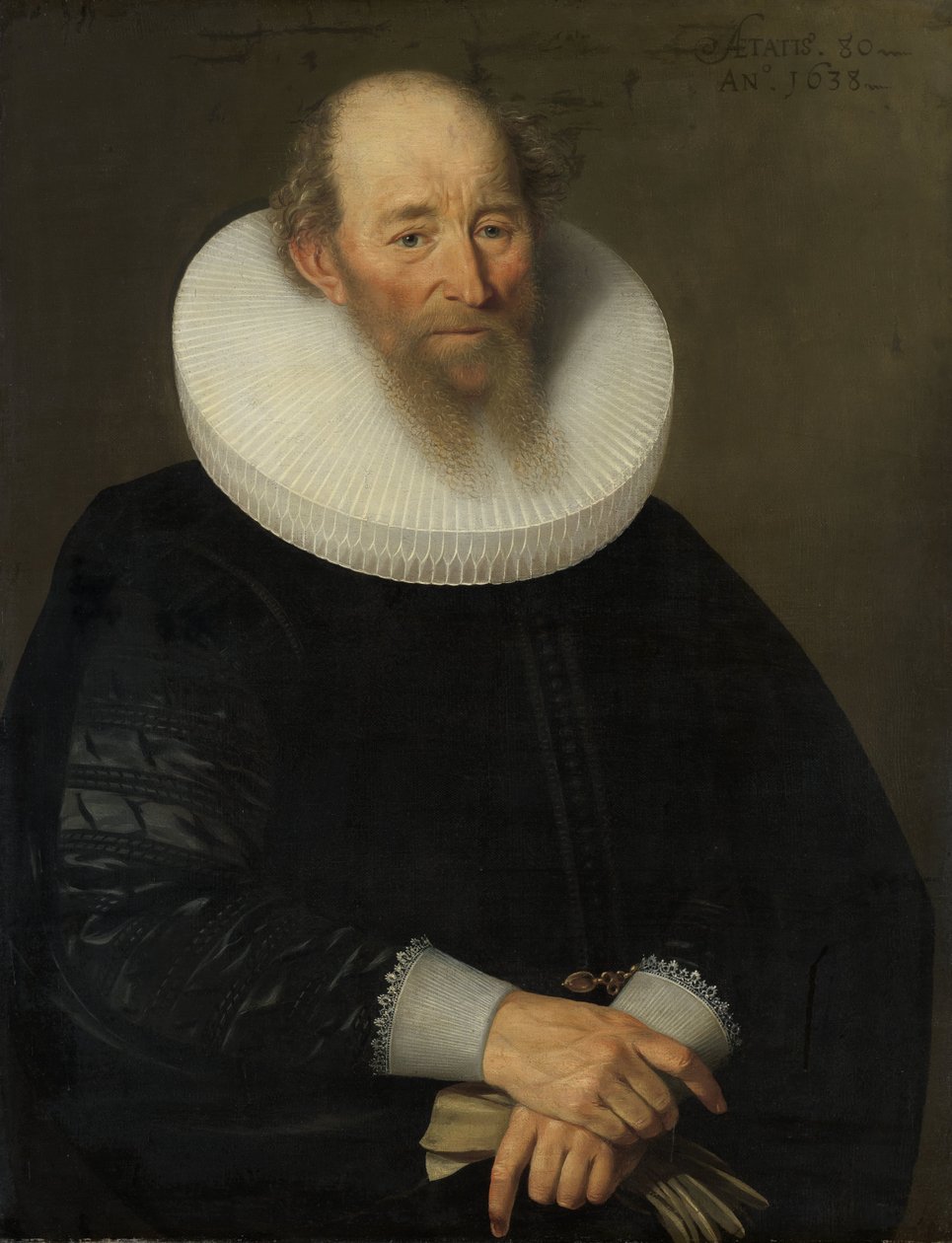 Porträtt av en gammal man av Samuel Hoffmann