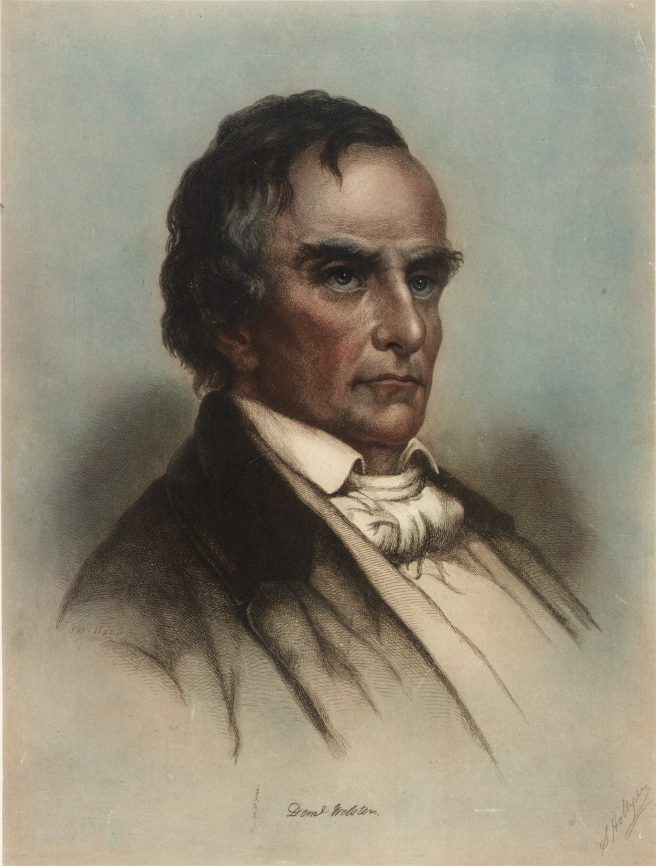 Daniel Webster av Samuel Hollyer