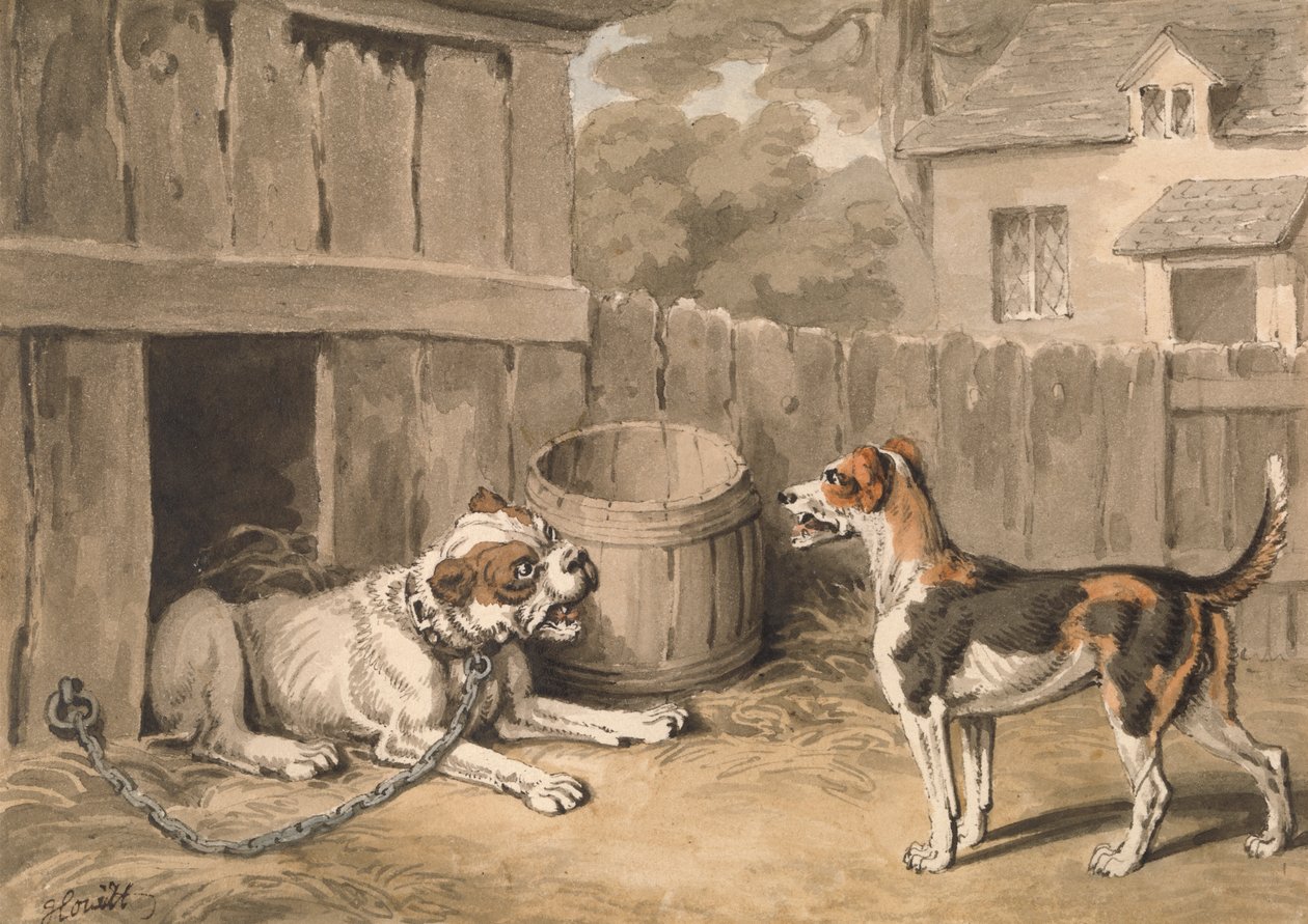 Den busiga hunden av Samuel Howitt