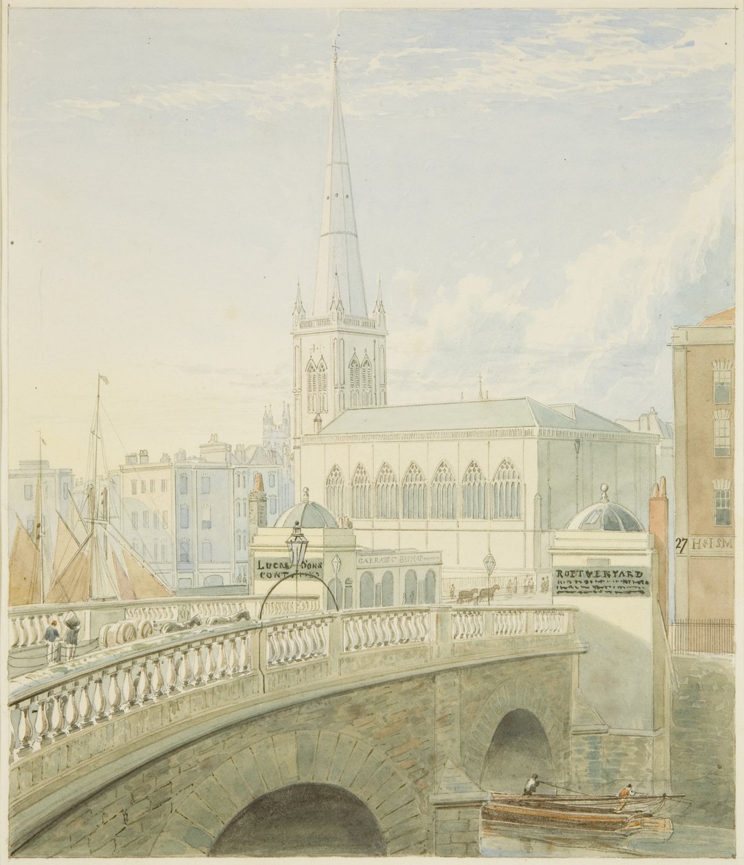 Bristol Bridge och St. Nicholas