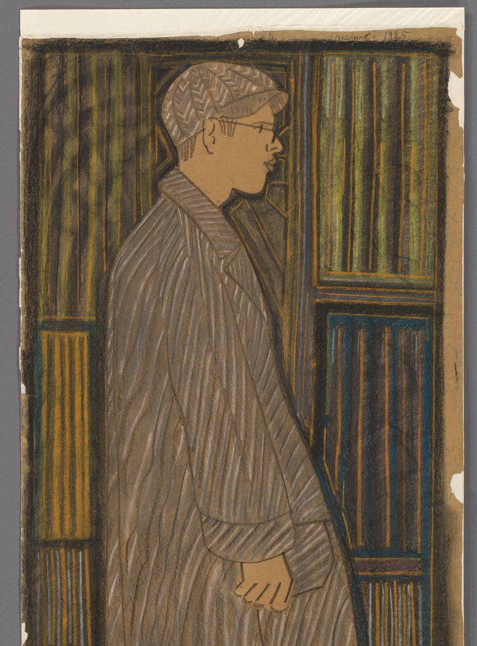 Stående pojke full längd av Samuel Jessurun de Mesquita (signed by artist)