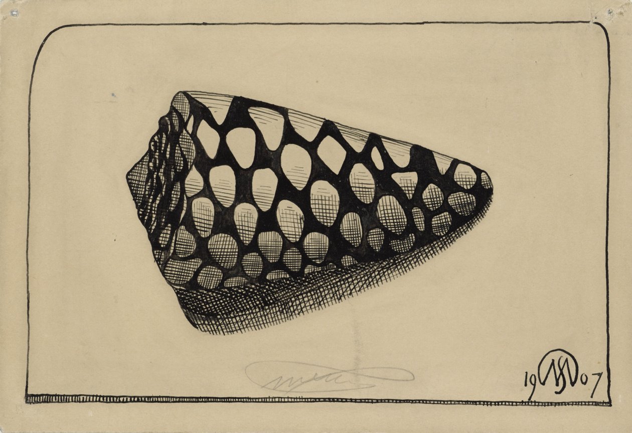 Shell, till höger av Samuel Jessurun de Mesquita