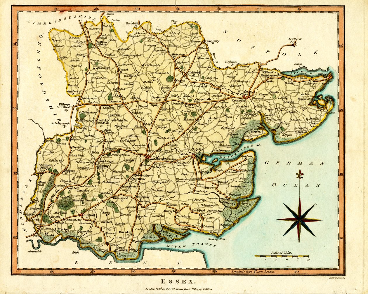 County of Essex av Samuel John Neele