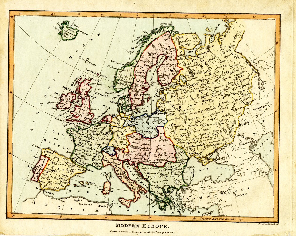 Moderna Europa av Samuel John Neele