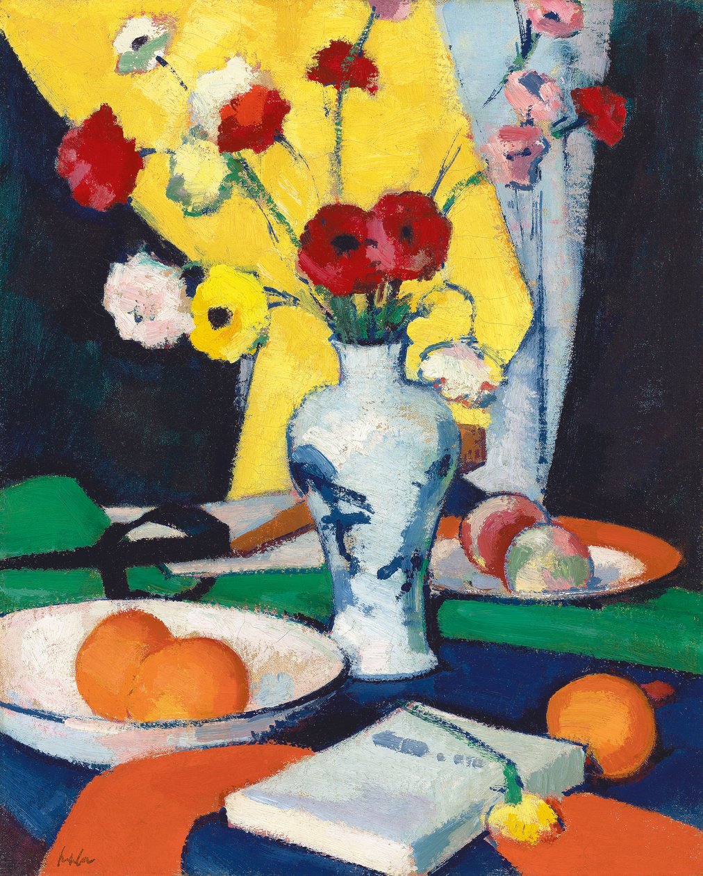 Ranunculus, ca 1921 av Samuel John Peploe