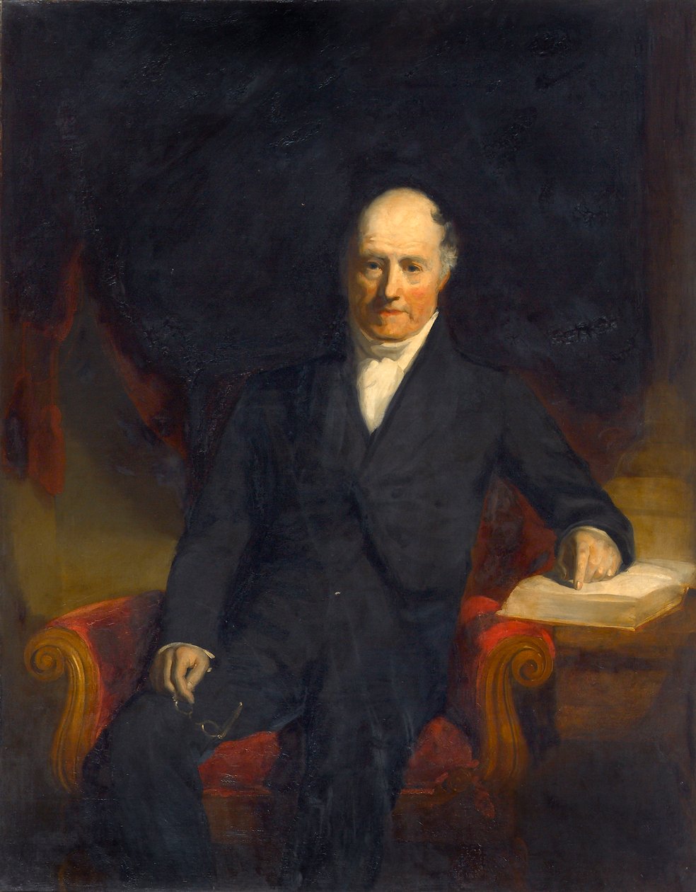 George Green (1767-1849), ca 1840 (olja på duk) av Samuel Laurence