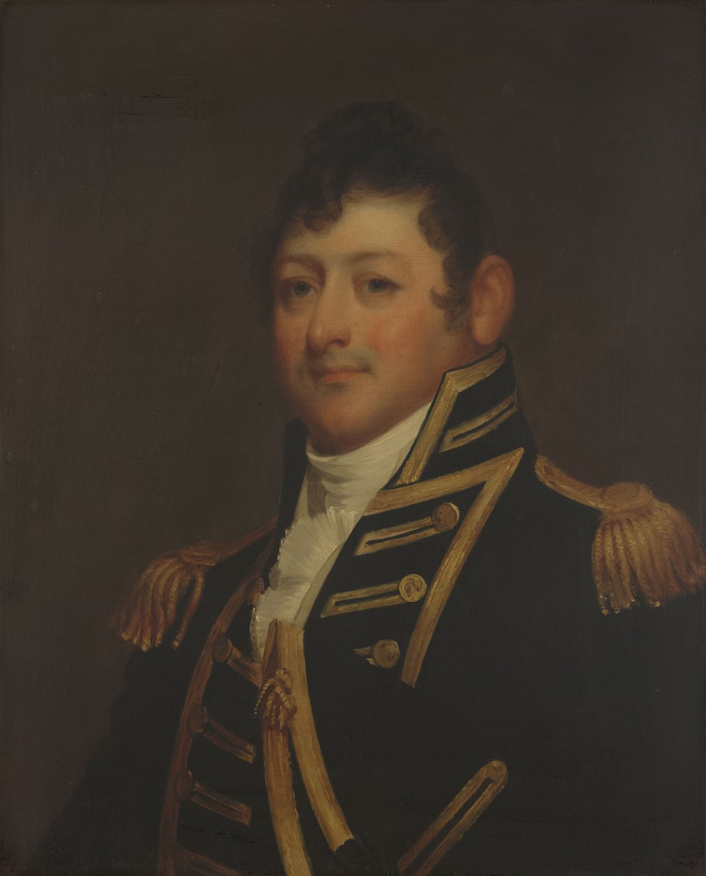 Kommendör Isaac Hull (1773-1843) (kopia efter Gilbert Stuart) av Samuel Lovett Waldo