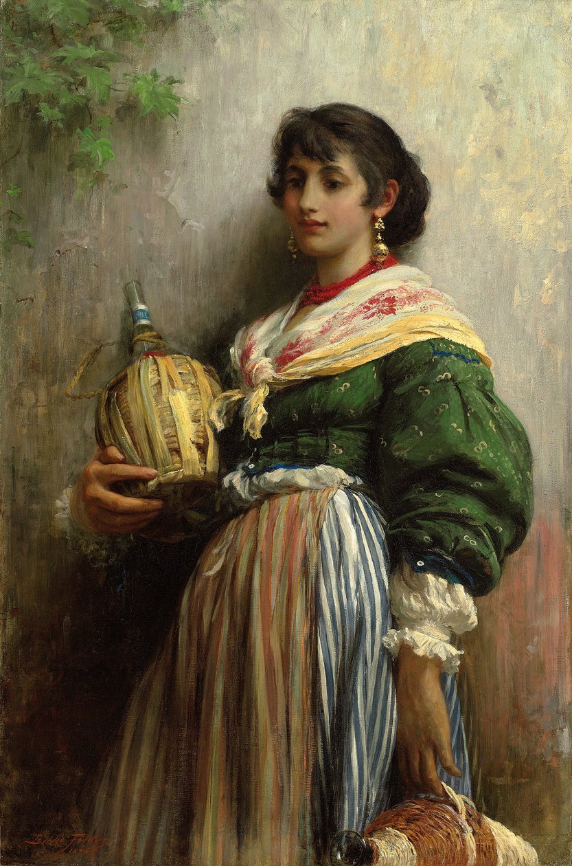 Rosa slåtter, 1876 av Samuel Luke Fildes