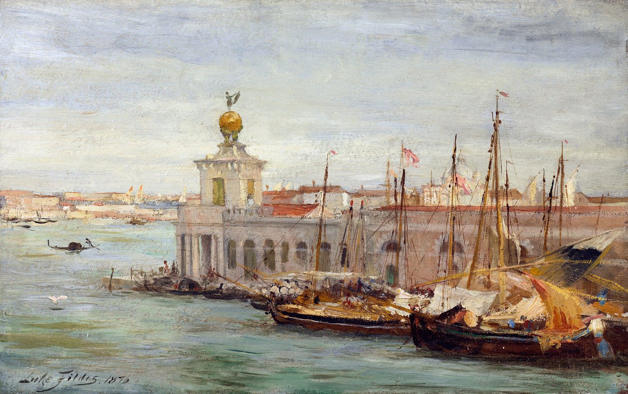 Venedig, 1876 av Samuel Luke Fildes