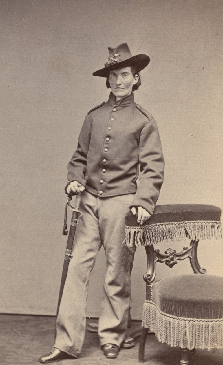 Frances Clayton,ca. 1865 (foto) av Samuel Masury