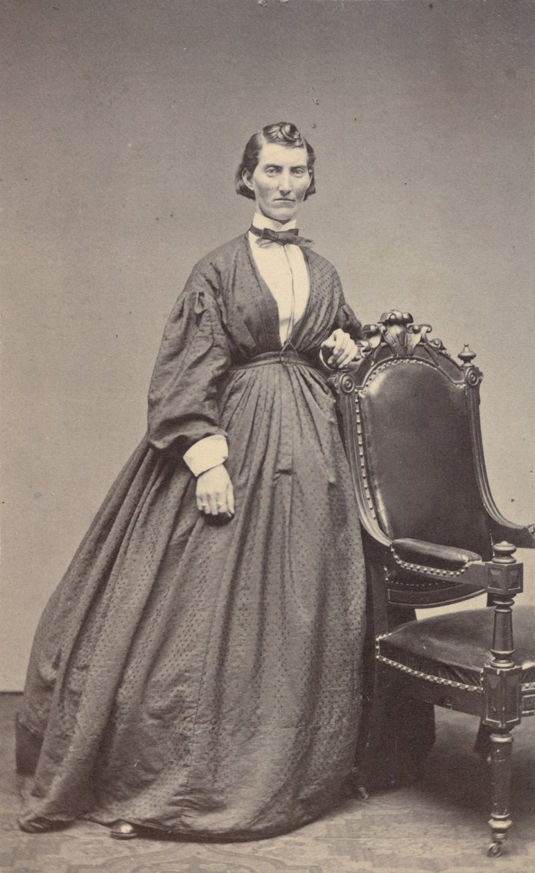 Frances Clayton,ca. 1865 (foto) av Samuel Masury