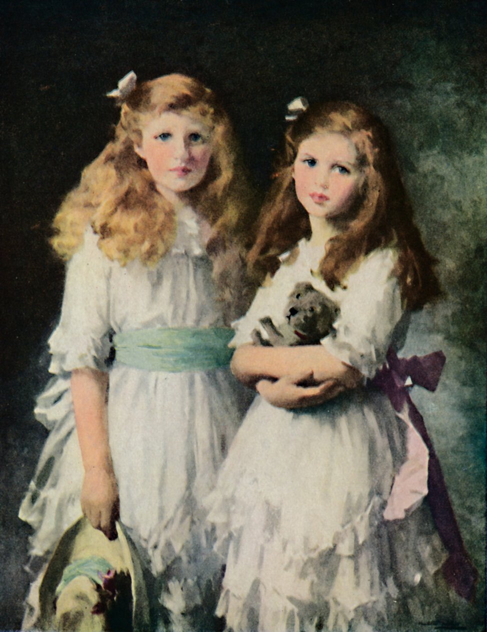Barbara och Margaret, 1922. av Samuel Melton Fisher