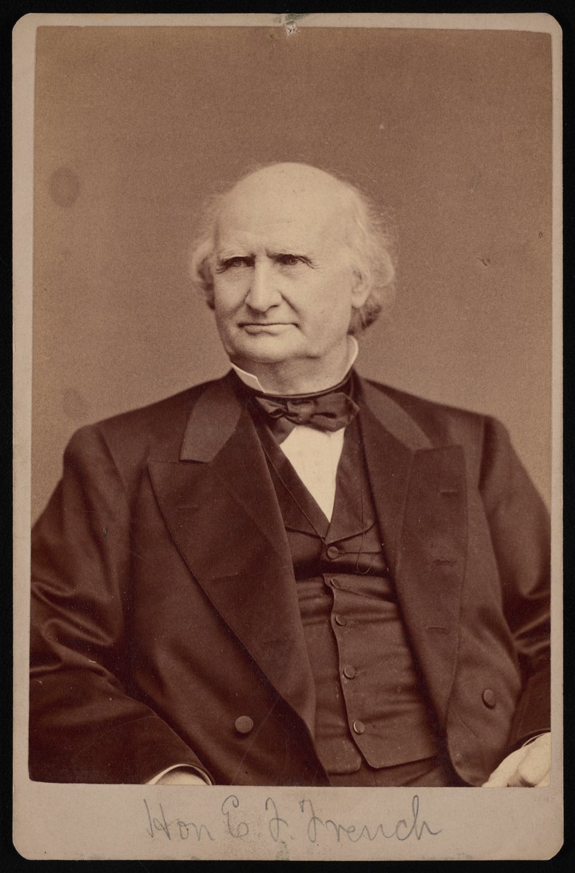 Porträtt av Ezra Bartlett French 1810-1880, 1878. av Samuel Montague Fassett