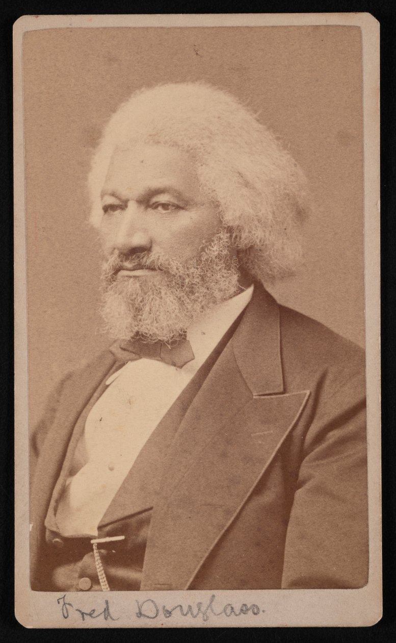 Porträtt av Frederick Douglass 1817-1895, 1878. av Samuel Montague Fassett
