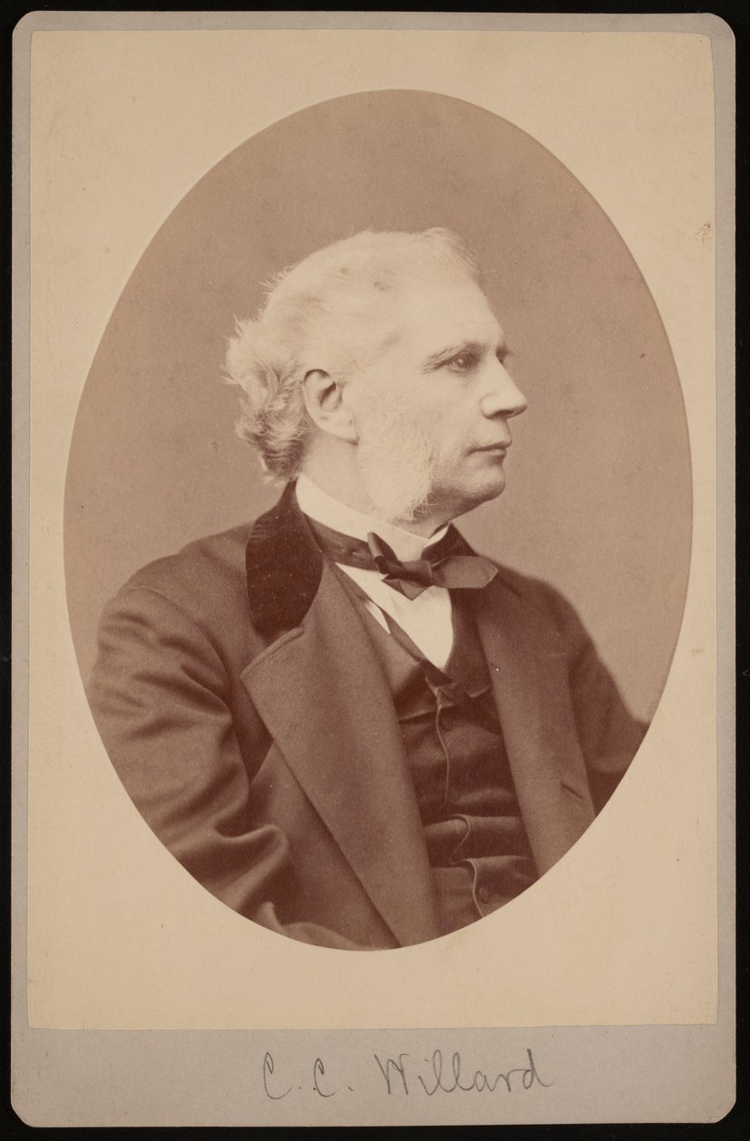 Porträtt av Joseph Clapp Willard 1820-1897, 1878. av Samuel Montague Fassett