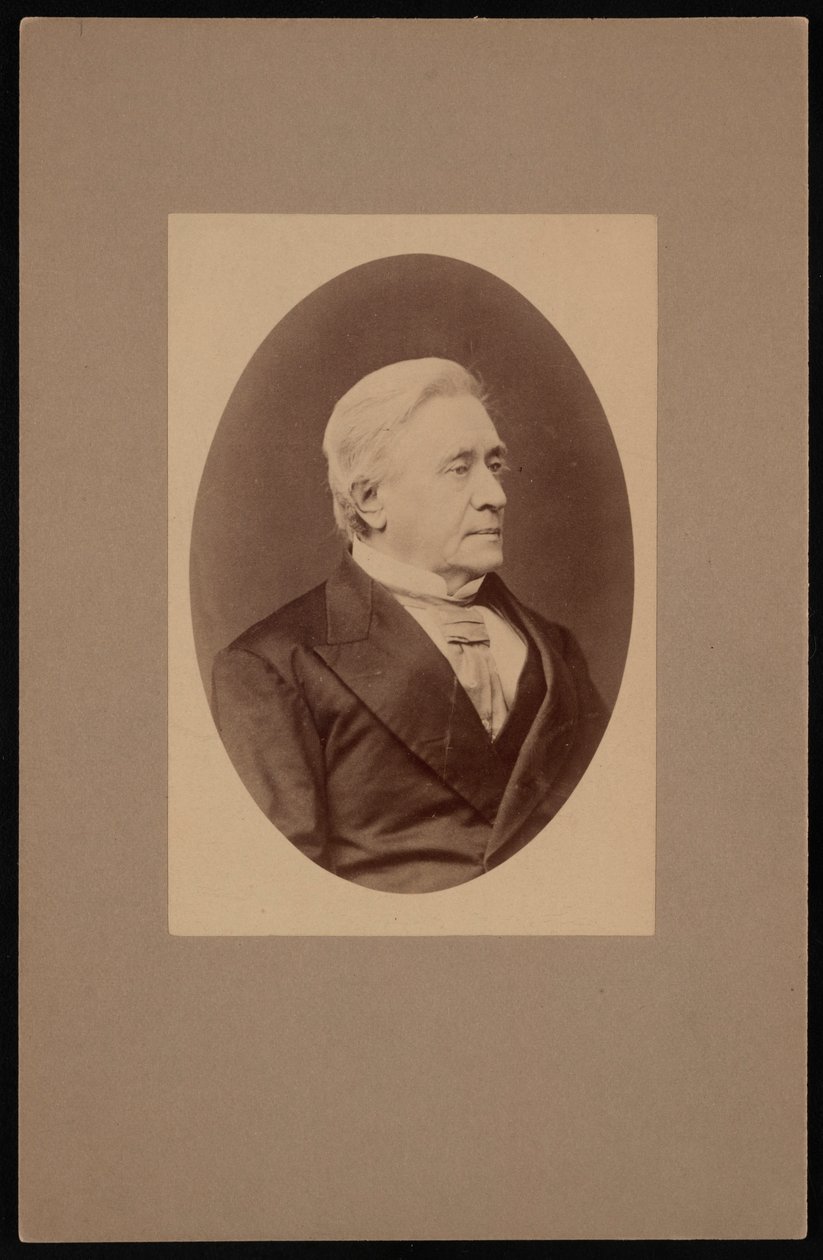 Porträtt av Joseph Henry 1797-1878, december 1875. av Samuel Montague Fassett