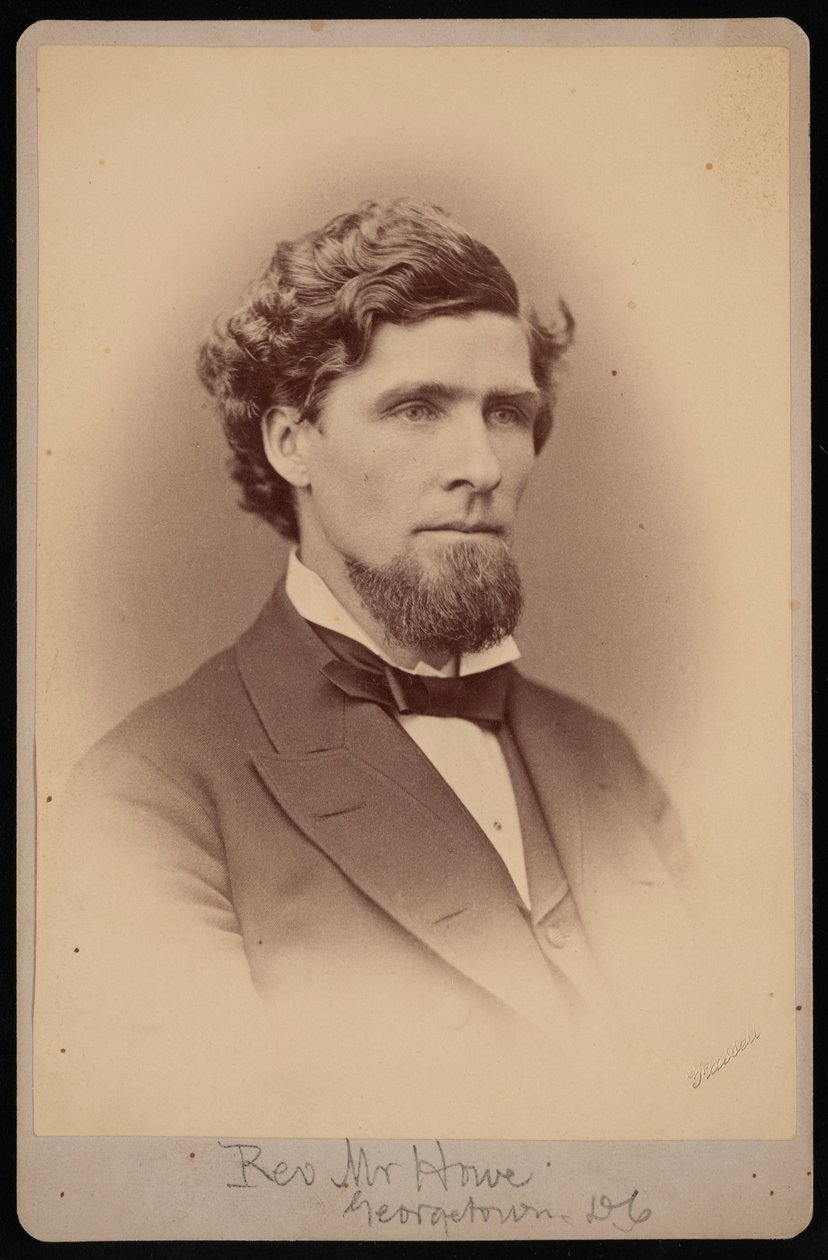 Porträtt av pastor Howe, mellan 1876 och 1880. av Samuel Montague Fassett