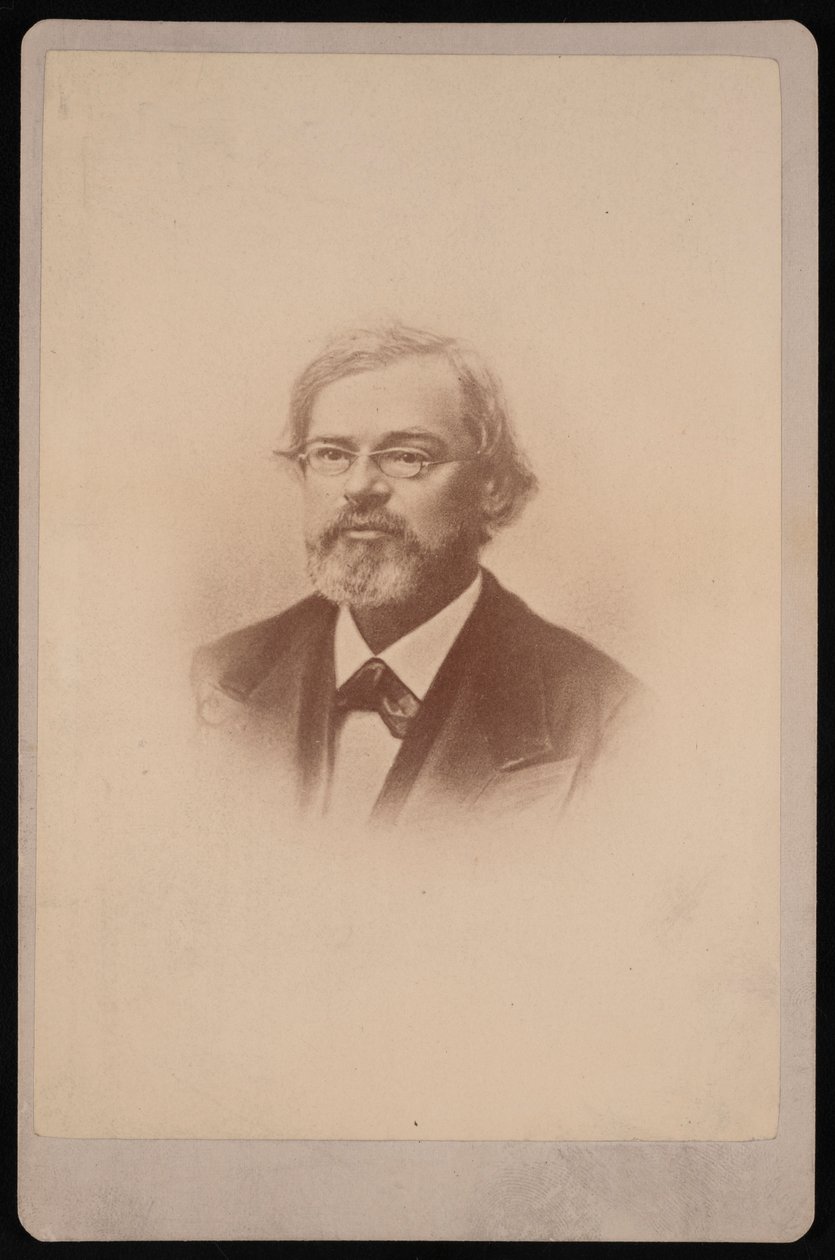 Porträtt av Townend Glover 1813-1883, 1878. av Samuel Montague Fassett