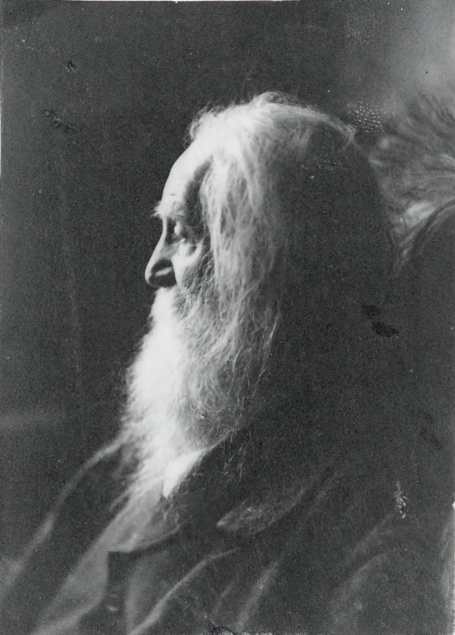 Walt Whitman i Camden, N.J., ca. 1891. av Samuel Murray