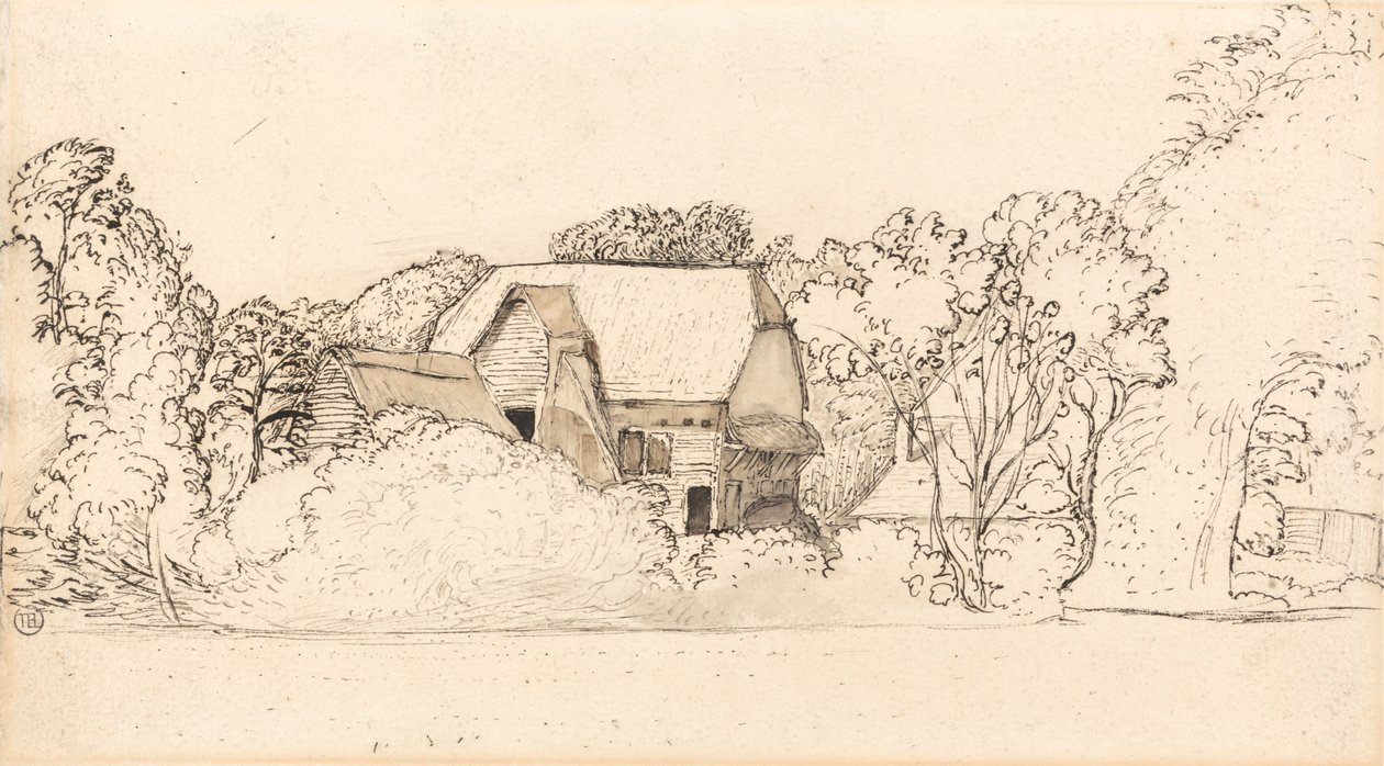 En gammal lada vid Shoreham av Samuel Palmer