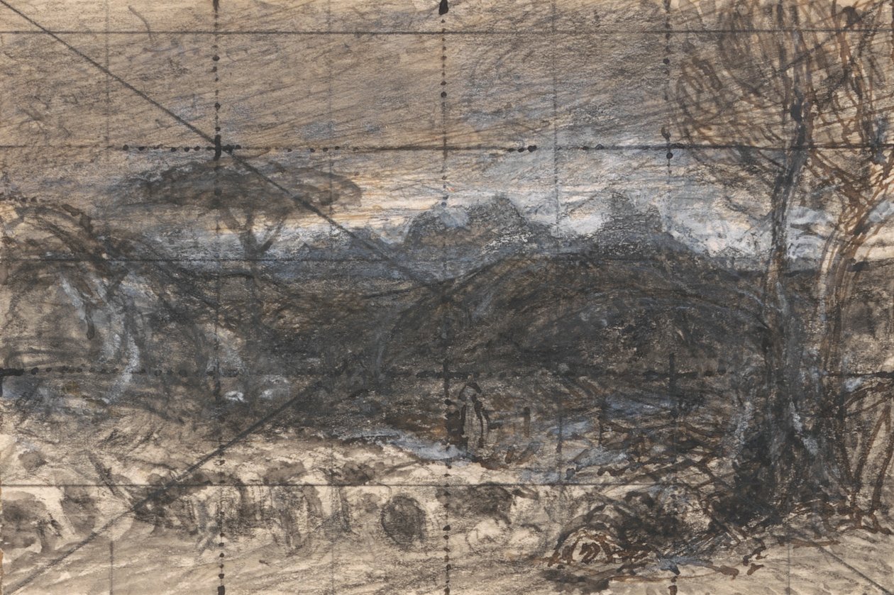 Öppna folden: tidig morgon av Samuel Palmer