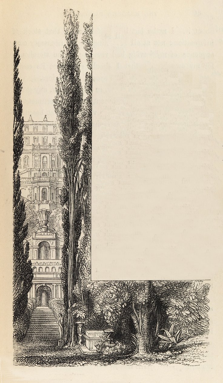 Bilder från Italien, 1846. av Samuel Palmer