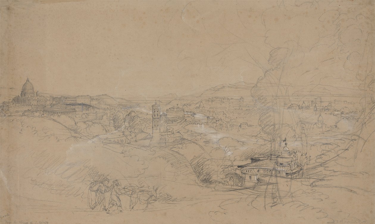 Rom från San Spirito av Samuel Palmer