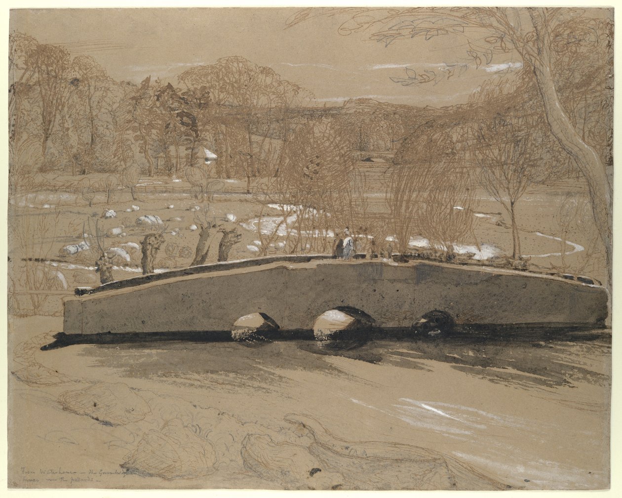 Bron vid Shoreham av Samuel Palmer