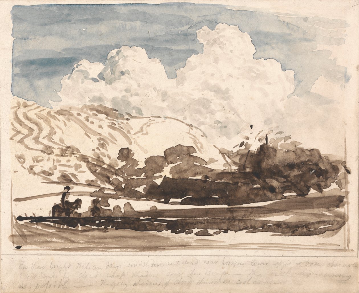 Det ljusa molnet av Samuel Palmer