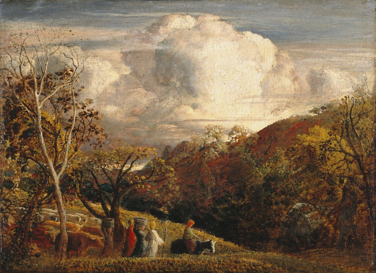 Det ljusa molnet av Samuel Palmer