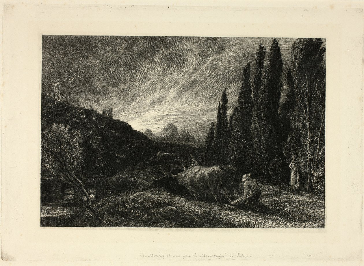 Den tidiga plogmannen av Samuel Palmer