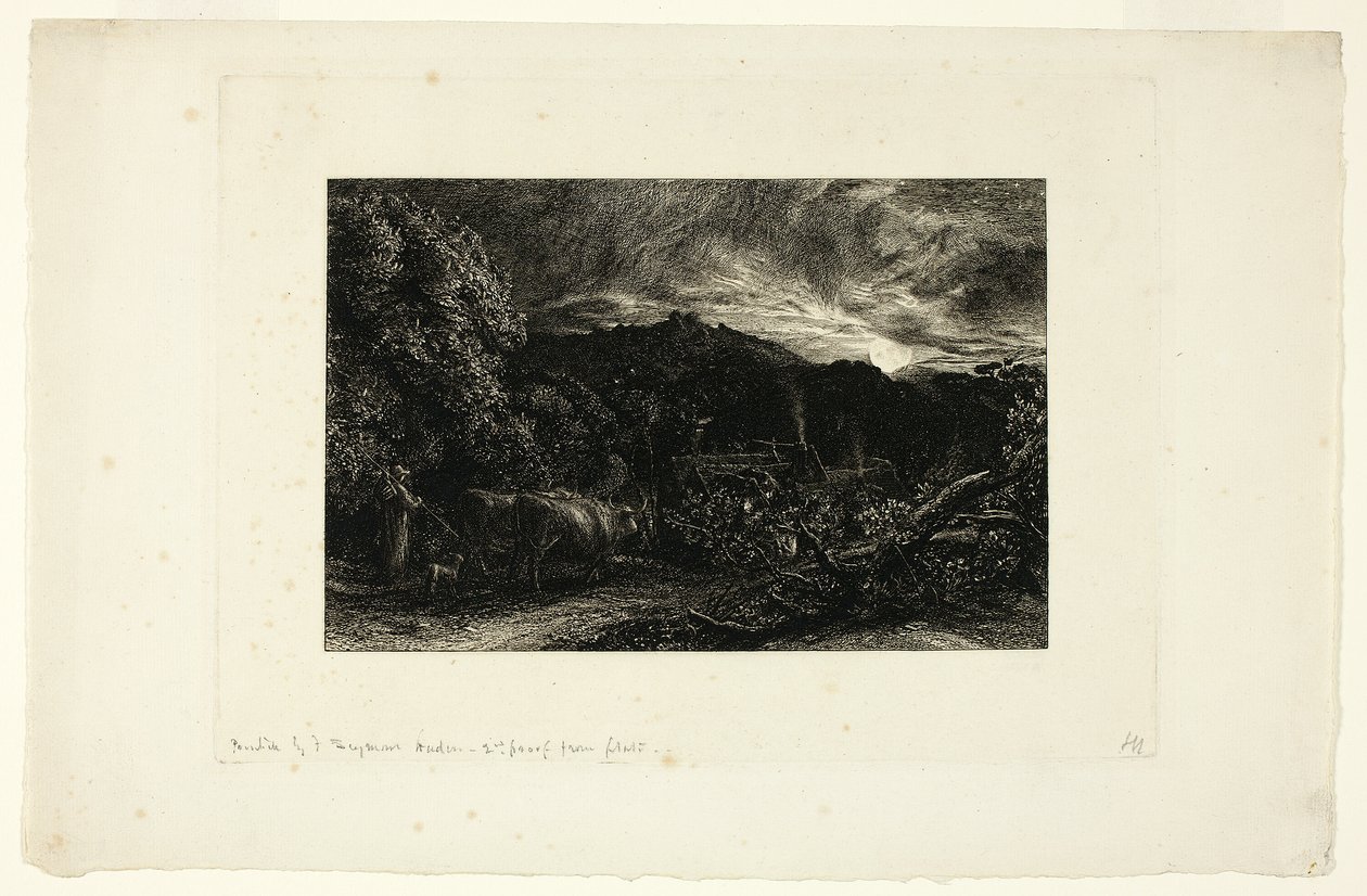 Boskapsskötaren av Samuel Palmer