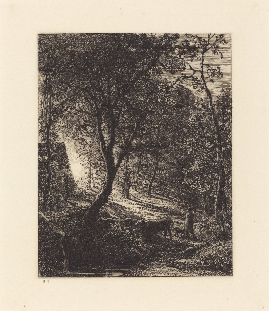 Herdarstugan av Samuel Palmer