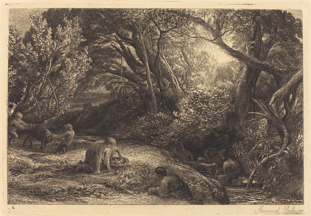 Livets morgon av Samuel Palmer