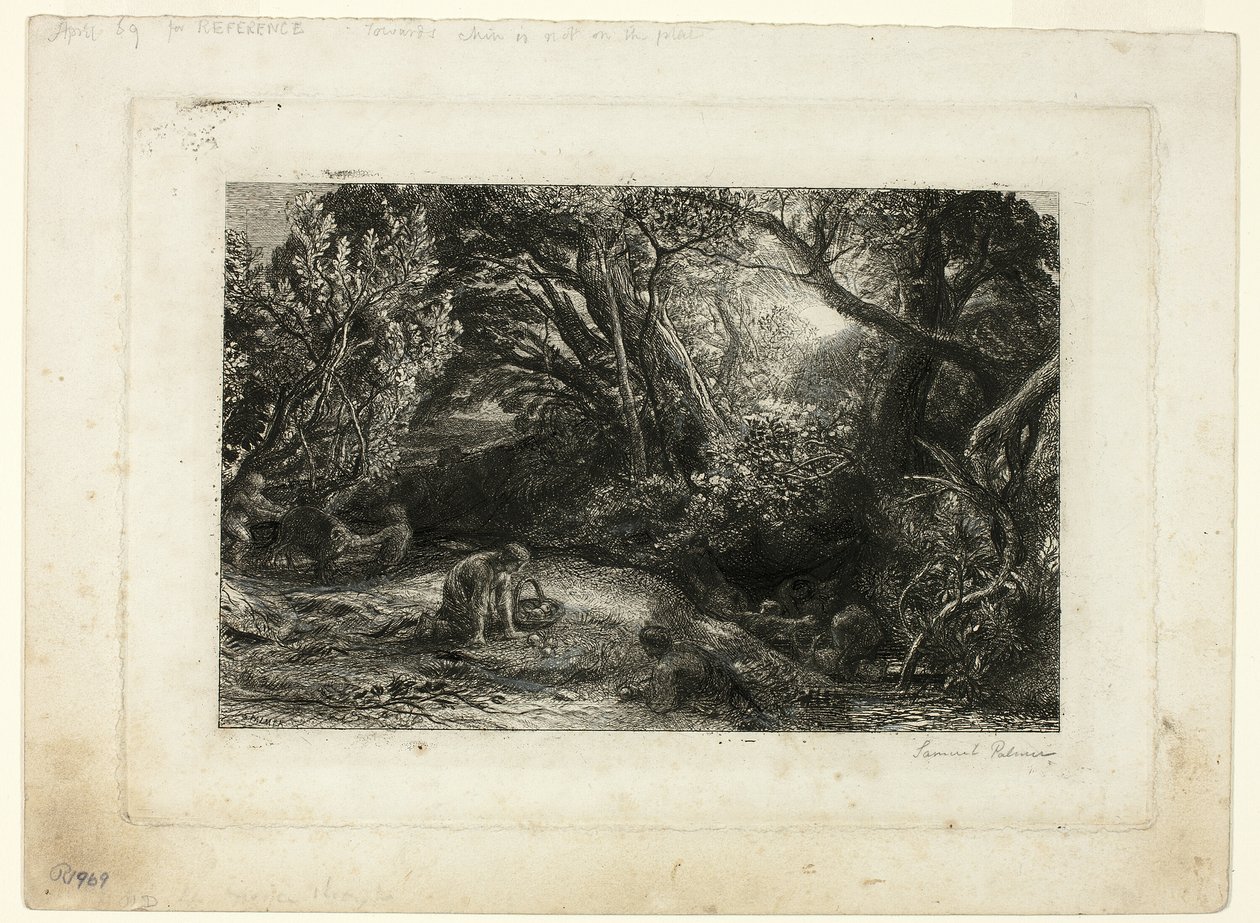 Livets morgon av Samuel Palmer
