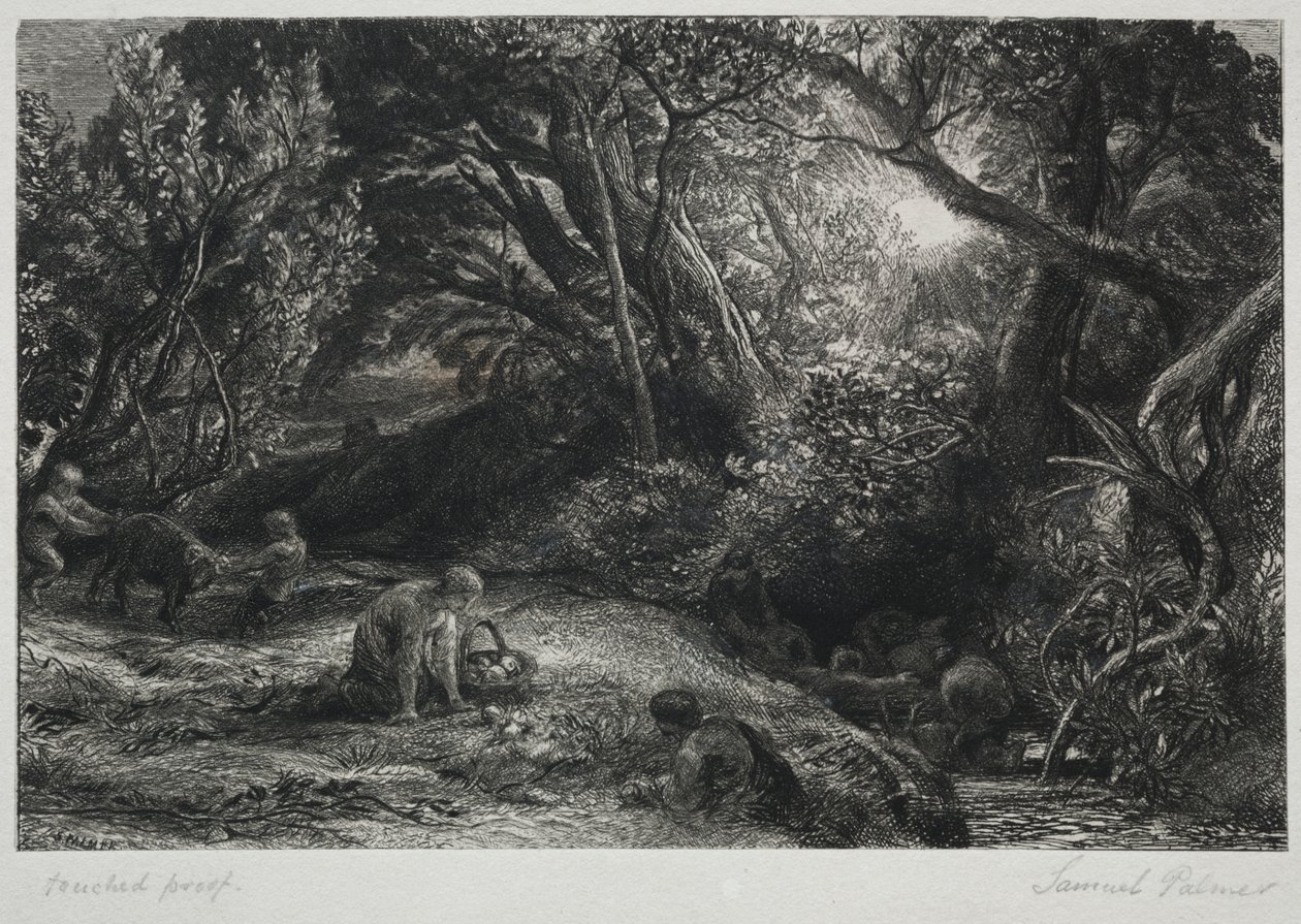 Livets morgon av Samuel Palmer
