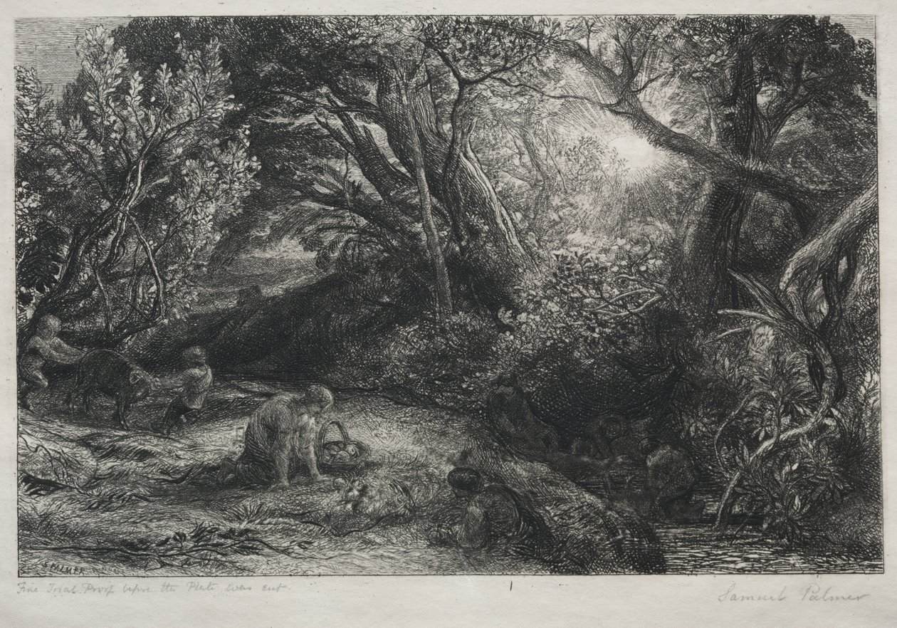 Livets morgon av Samuel Palmer