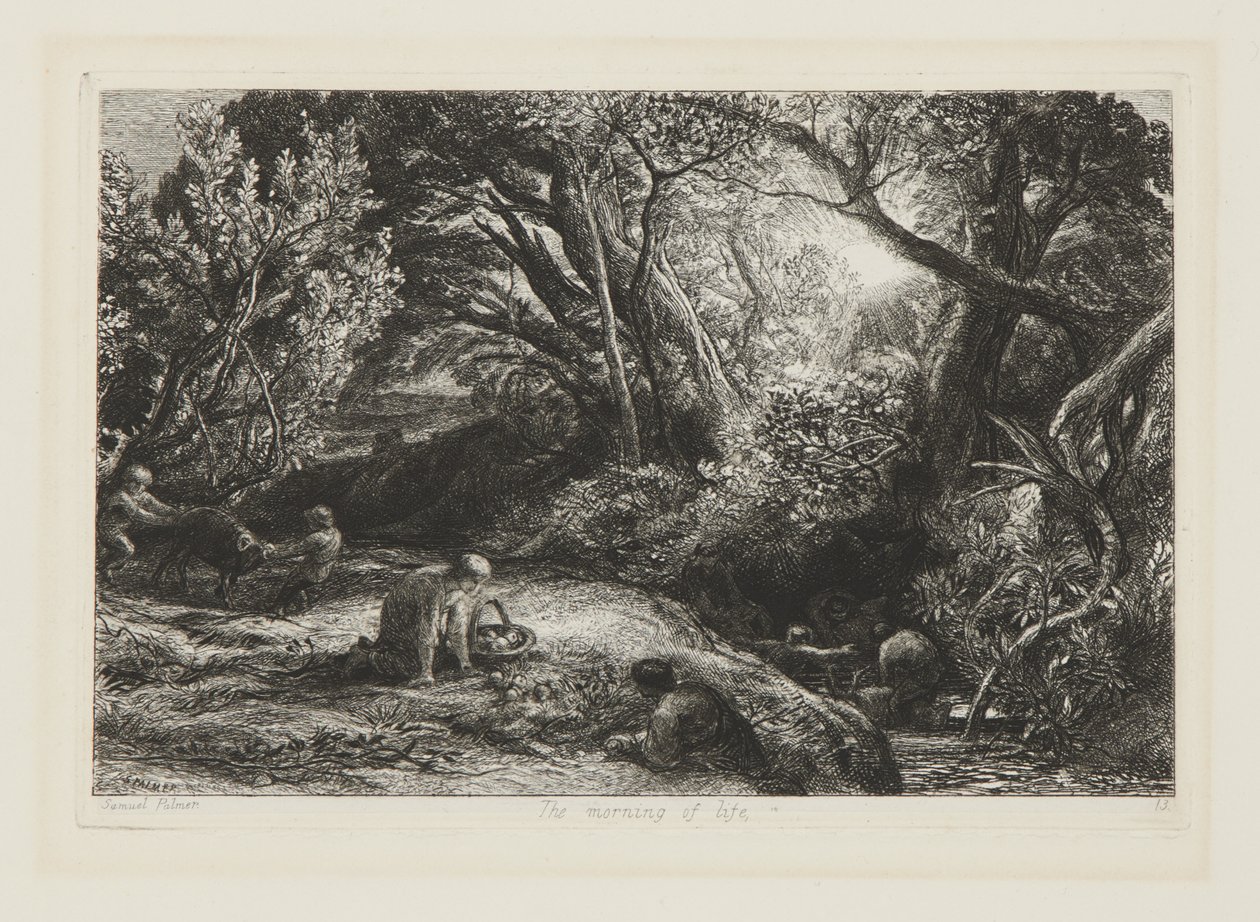 Livets morgon av Samuel Palmer